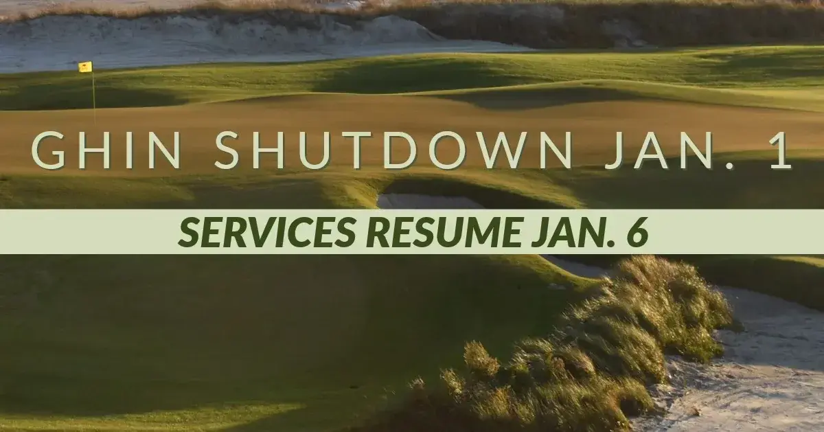 GHIN Services Shutdown Planned for Jan. 1
